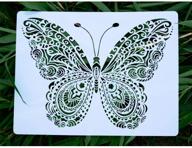 🦋 sooqoo animal stencils for painting - versatile butterfly shapes for diy art projects, home decor, and gift ideas logo