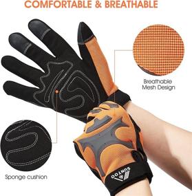 img 2 attached to Suntoo Gloves Mechanic Safety Protection