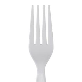 img 1 attached to 🍴 Dixie 7.13" Heavy-Weight Polystyrene Plastic Fork by GP PRO (Georgia-Pacific), White, FH217 - Case of 1,000 for Bulk Purchase