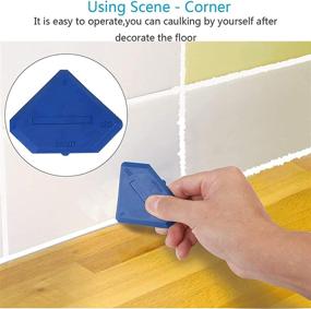 img 2 attached to Caulking Silicone Finishing Replace Bathroom Tapes, Adhesives & Sealants