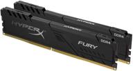 💪 hyperx fury black 32gb 2666mhz ddr4 cl16 dimm (kit of 2) review and specs logo