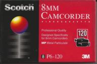 📹 scotch 8mm camcorder 120 minute: your ultimate recording companion logo