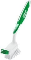 🧹 enhanced libman 1042 big job kitchen brush with integrated scraper for efficient cleaning logo