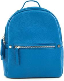 img 4 attached to 🎒 Stylish Karis Leather Fashion Backpack: Trendy Casual Daypacks by EMPERIA