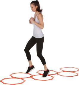 img 3 attached to Trademark Innovations Hexagonal Agility Training