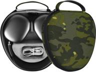 защитите и зарядите ваши airpods max с чехлом wiwu camo army green - улучшенный умный чехол с режимом сна и долговременной работой логотип