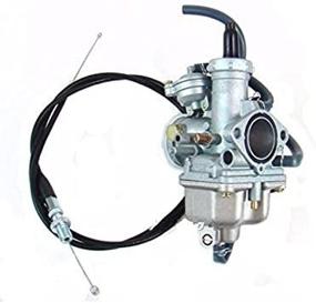 img 2 attached to 🏍️ Карбюратор Honda CRF150F с газовым тросом - MothAr Carburetor (2003-2014) - Раскройте оптимальную производительность