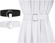 👗 versatile and comfortable: jasgood stretchy buckle elastic women's accessories for a perfect fit logo