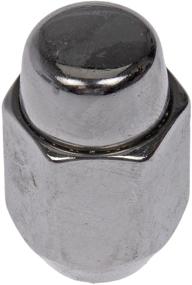 img 1 attached to Dorman 711-401 Хромированный гайковый гайка в форме желудя, 2 шт., M12-1.25 для выбранных моделей, 4 шт. - Надежный и стильный