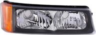 dorman 1630066 front right turn signal / parking light assembly for chevrolet models logo