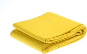 img 4 attached to SE Large Non Woven Yellow Towel