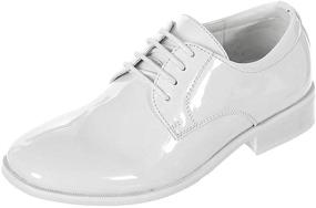 img 1 attached to Stylish and Durable Avery Hill Patent Leather BigKid Boys' Shoes and Oxfords - Perfect for Fashionable Kids!