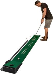 img 4 attached to 🏌️ SKLZ Accelerator Pro Indoor Putting Green | Ball Return | 9ft x 16.25in