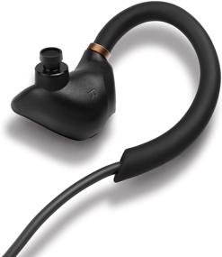 img 2 attached to Edifier W296BT Black Bluetooth 4.1 Sports Headphones - In-Ear Sweat/Water Resistant Earphones with CVC Noise Suppression