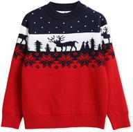 anbaby childrens double deck christmas pullover logo
