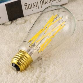 img 3 attached to SEO-optimized Equivalent: Dimmable Filament Bulb - 100W/120W Incandescent Replacement