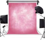 captivating kate 5x7ft peachy pink vintage backdrop: perfect for portrait photography! logo