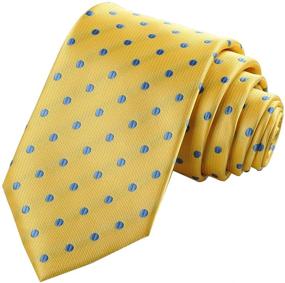 img 4 attached to 💕 Polka Pink Dots Necktie: Add Charm and Elegance with KissTies