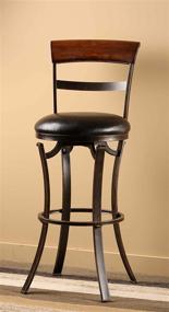 img 1 attached to Swivel Stool 26 Counter Height