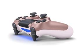 img 3 attached to 🎮 DualShock 4 Wireless Controller for PlayStation 4 - Rose Gold: Game with Style!