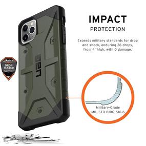 img 2 attached to UAG iPhone 11 Pro Max Case 📱 Pathfinder - Military-Grade Protection, Olive Drab, 6.5-inch Screen