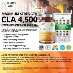 img 2 attached to PurityLabs CLA Safflower Supplement 4500Mg