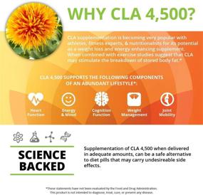 img 1 attached to PurityLabs CLA Safflower Supplement 4500Mg