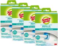 🚽 scotch-brite disposable toilet scrubber refills - under the rim cleaning, 40 pack logo