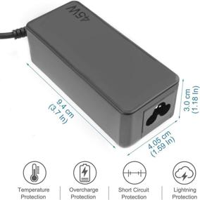 img 1 attached to 💻 ADLX45YCC3D Laptop Charger ADLX45YLC3D Power Adapter ADLX45YDC3D AC Adapter Adlx45Ycc3A Laptop Accessories