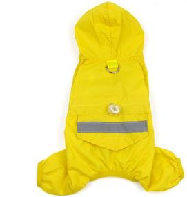 img 1 attached to 🐾 Stay Dry in Style: Alfie Pet - Willis Rainy Days Waterproof Raincoat for Dogs and Cats