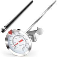 aiktryee instant read meat, deep fry & oven thermometer (10-290℃/50-550℉): perfect for turkey, bbq, grill, and oil logo