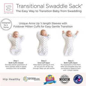 img 3 attached to 👶 SwaddleDesigns Transitional Swaddle Sack: The Ultimate Sleep Solution for Babies at Home