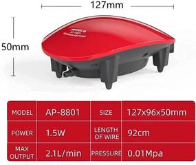 img 2 attached to XEOGUIYA Aquarium Bubbler Aeration Suitable