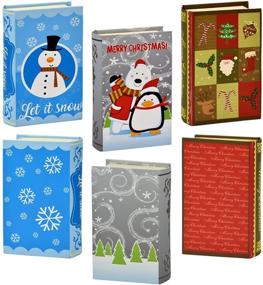 img 3 attached to 🎁 Unveiling 9 Elegant Holiday Designs: Christmas Card Gift Holder Book Box with Magnetic Closure