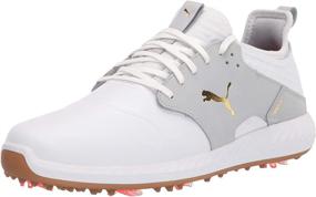 img 4 attached to Ignite Pwradapt Caged Crafted White High Men's Shoes in Athletic