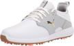 ignite pwradapt caged crafted white high men's shoes in athletic logo