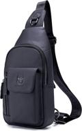 🎒 stylish leather crossbody shoulder daypacks for casual daypacks - optimal backpacks логотип