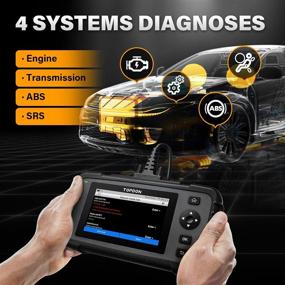 img 3 attached to TOPDON ArtiDiag500 OBD2 Scanner: Code Reader & Diagnostic Tool, Check Engine SRS ABS Transmission, AutoVIN, DTC Library, Battery Test, 5.0” Touchscreen, Free Lifetime Update - Ideal for All Car Models
