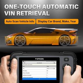 img 1 attached to TOPDON ArtiDiag500 OBD2 Scanner: Code Reader & Diagnostic Tool, Check Engine SRS ABS Transmission, AutoVIN, DTC Library, Battery Test, 5.0” Touchscreen, Free Lifetime Update - Ideal for All Car Models