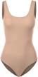 fashionmille sleeveless stretch bodysuit top fwt1198 mustard s women's clothing in bodysuits logo