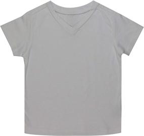 img 4 attached to 👕 Top-Quality V Neck Clothing for Boys and Girls by ToBeInStyle - Ideal for Girls' Tops, Tees & Blouses