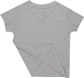 img 3 attached to 👕 Top-Quality V Neck Clothing for Boys and Girls by ToBeInStyle - Ideal for Girls' Tops, Tees & Blouses