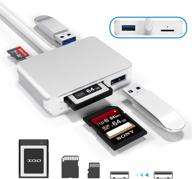 💨 high-speed xqd card reader usb 3.0 - fast data transfer for sony g&m series xqd and tf/sd/sdhc cards logo