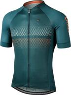 high-performance lameda men's cycling jersey: breathable, lightweight, and pro road bike shirt with full zip logo