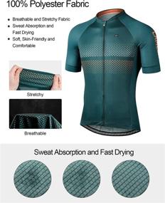 img 3 attached to High-Performance LAMEDA Men's Cycling Jersey: Breathable, Lightweight, and Pro Road Bike Shirt with Full Zip