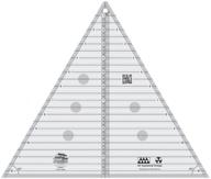 📐 cgrt12560 creative grids 12.5 inch quilt ruler – 60 degree triangle logo