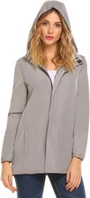 img 3 attached to 🌧️ UNibelle Women's Lightweight Waterproof Rain Jacket with Hood: Active Outdoor Raincoat Windbreaker