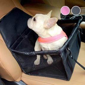 img 1 attached to 🐶 Rednut Dog Reinforce Car Seat Upgrade: Ultimate Safety and Comfort for Small to Medium Dogs on the Go!