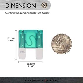 img 2 attached to ⚡️ Conext Link MAXI30-10 Nickel 30 Amp MAXI Fuse 10 Pack: Reliable and Convenient Fuse Solutions for All Your Electrical Needs