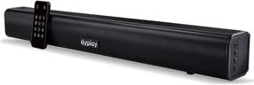 img 4 attached to 🔊 Dyplay Soundbar: 20-inch 100W Wall Mountable Sound Bar for TV - Superior Audio Quality, Multiple Connection Options & Gaming Mode